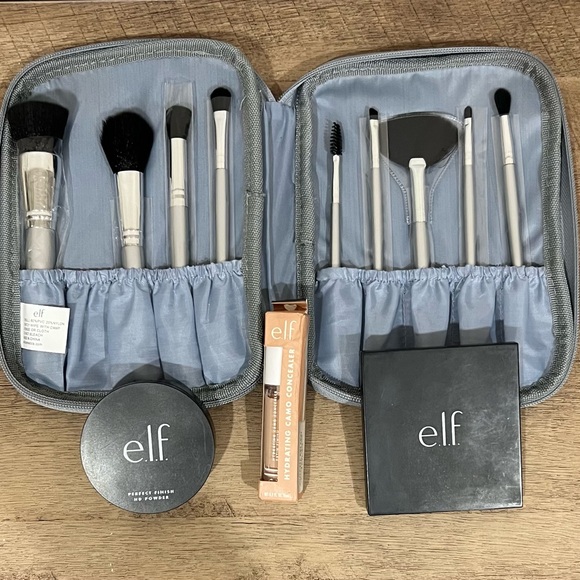Makeup Brush Set + Case | Makeup Bundle - Picture 4 of 7